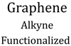 Alkyne functionalized
