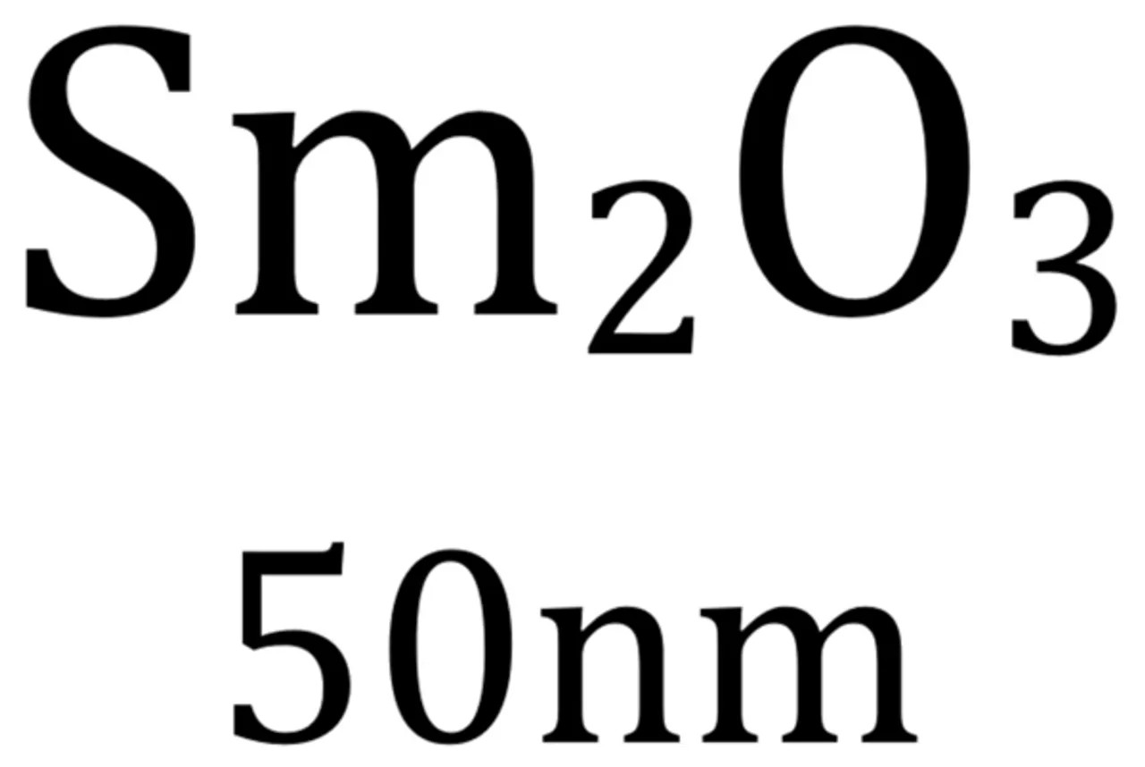 Sm2O3, 50 nm