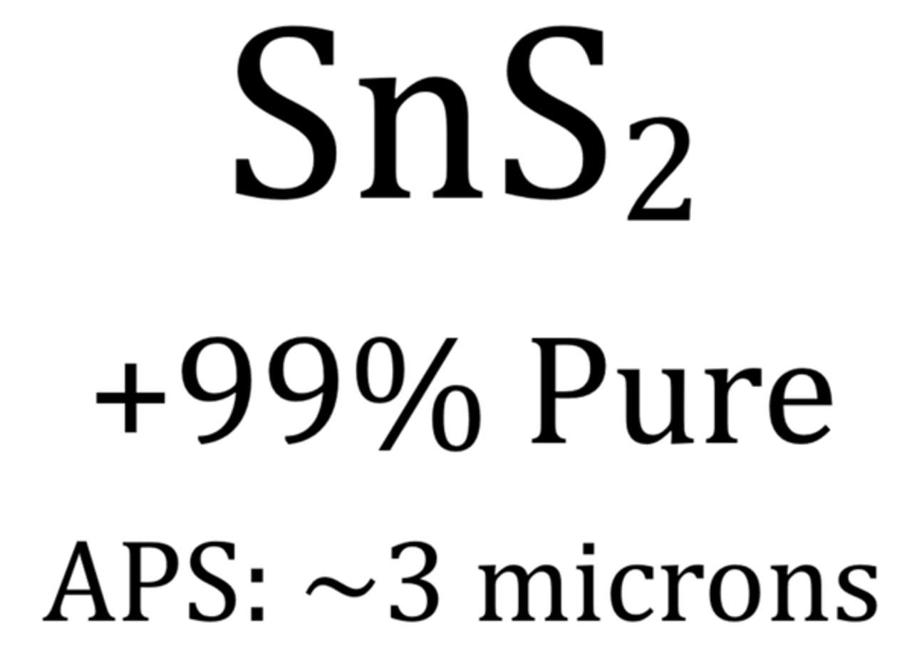SnS2, +99% Pure, APS: ~3 microns