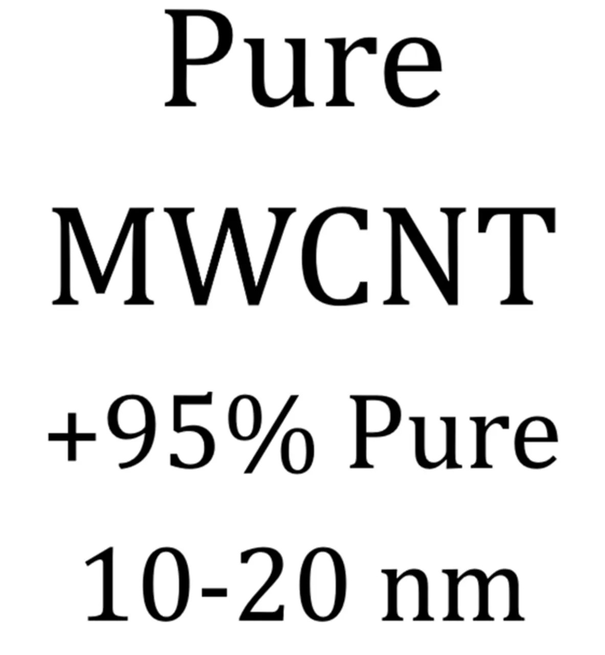 Pure, OD: 10-20 nm, Length: 10-30um