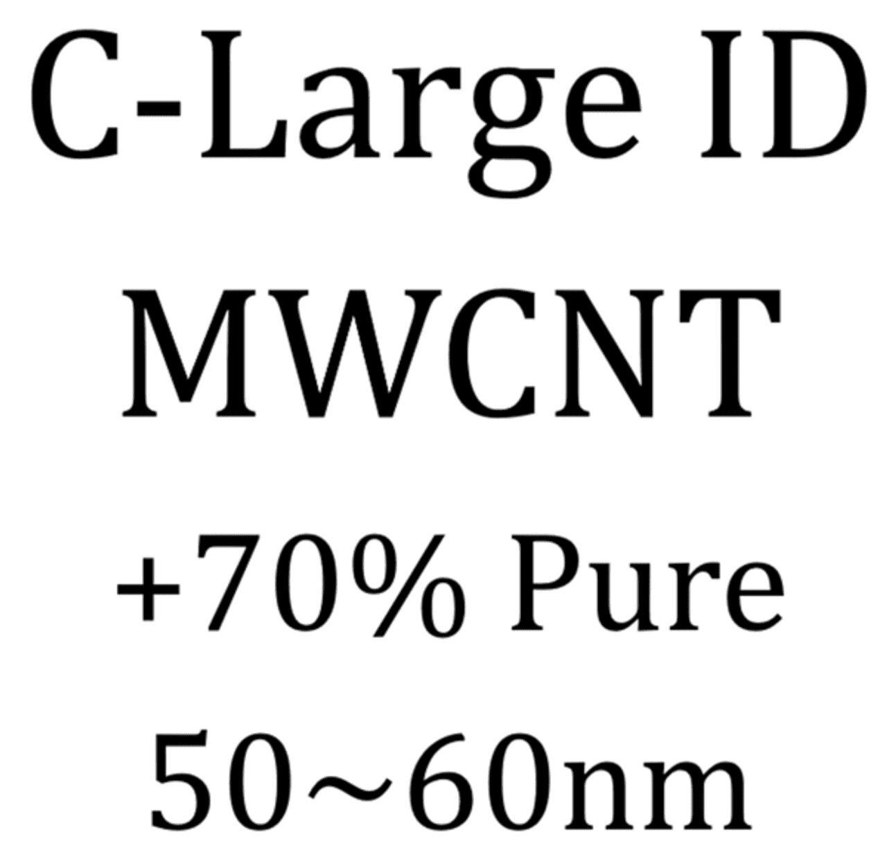 +70% Pure, OD: 50~60 nm, ID: 30~50 nm