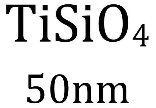 TiSiO4, 50 nm