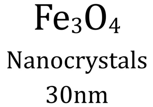 Fe3O4 Nanocrystals: 30 nm