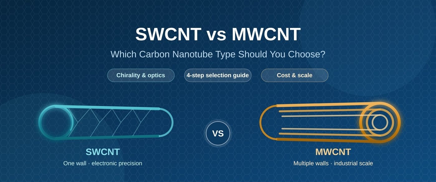 SWCNT vs MWCNT: Which Carbon Nanotube Type Should You Choose?