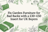 Fix Garden Furniture for Bad Backs with a £30–£50 Insert for UK Buyers