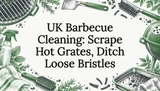 UK Barbecue Cleaning: Scrape Hot Grates, Ditch Loose Bristles