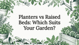 Planters vs Raised Beds: Which Suits Your Garden?