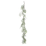 Frosted White Berry Mistletoe Garland (180cm) Frosted White Berry Mistletoe Garland (180cm)