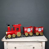 Red & Gold Christmas Train 