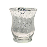 Silver Hurricane Vase 14.5cm Silver Hurricane Vase 14.5cm
