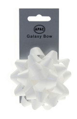 White Galaxy Bow 75mm