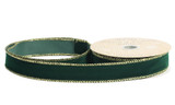 Green Velvet ribbon (25mm x 10 yds) Green Velvet ribbon (25mm x 10 yds)