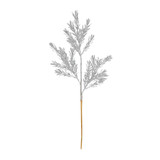 Glitter Ruscus spray Silver Glitter Ruscus spray Silver