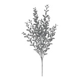 Pewter Glitter boxwood spray   Pewter Glitter boxwood spray