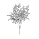 Silver Glitter Holly Bush  Silver Glitter Holly Bush