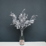 Silver Glitter Holly Bush  Silver Glitter Holly Bush