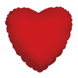 Red Heart Balloon - 18 inch - Unpackaged - Discontinued
