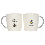 Queen and Keeper Mugs Set  Queen and Keeper Mugs Set