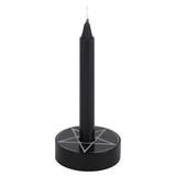 Pentagram Spell Candle Holder  Pentagram Spell Candle Holder