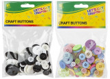 Craft Buttons (85g) (Assorted Designs) Craft Buttons (85g) (Assorted Designs)