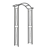 Wave Top Garden Arch Wave Top Garden Arch
