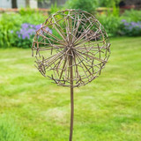 Extra Large Allium Garden Stake (136cm)