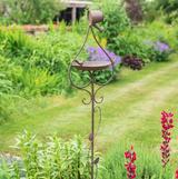 Birdfeeder Stake with Watering Can (141cm) 