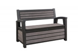 Keter Hudson 227L Storage Bench (Anthracite)