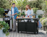 Keter Unity BBQ Table 279L Anthracite