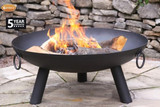 Large Dakota Steel fire pit
