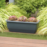 50cm Patio Trough Slate Grey