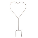 Medium Metal Heart Stake (136cm) Medium Metal Heart Stake (136cm)