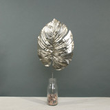 Champagne Metallic Monstera leaf (Medium) Champagne Metallic Monstera leaf (Medium)