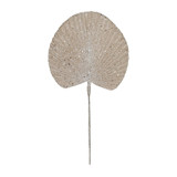 Champagne Glitter Palm Spear Stem Champagne Glitter Palm Spear Stem