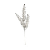 Champagne Metallic Fern Spray Stem (x3 Leaves)  Champagne Metallic Fern Spray Stem (x3 Leaves)