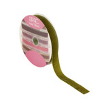 Sage Green Velvet Ribbon (25mm x 20m) Sage Green Velvet Ribbon (25mm x 20m)