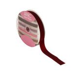 Burgundy Velvet Ribbon (25mm x 20m) Burgundy Velvet Ribbon (25mm x 20m)