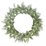 Lambs Ear & Foliage Wreath (60cm) Lambs Ear & Foliage Wreath (60cm)