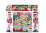 Illustrated Elf Book Set With Two 10 inch Elf Dolls