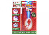 Elf Secret Message Pen with Invisible Ink & Torch