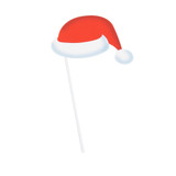 Christmas Photo Booth Props - 10 Pack  Christmas Photo Booth Props - 10 Pack