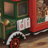 LED Light-Up Merry Christmas Truck with Countdown Calendar