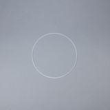 Silver Flower Hoop (30cm) Silver Flower Hoop (30cm)