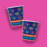 Mexican Fiesta 9oz Cups (x8) - Discontinued