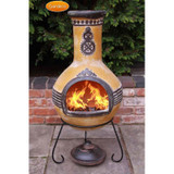 Gardeco Azteca Clay Chimenea ( Extra Large) Gardeco Azteca Clay Chimenea ( Extra Large)