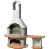 Buschbeck Carmen Masonry Barbeque With Side Table Set