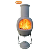 Asteria Chimalin Natural Clay Chimenea (Extra Large)  Asteria Chimalin Natural Clay Chimenea (Extra Large)