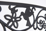 Hummingbird Garden Bench Galvanised