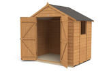 Double Door Overlap Dip Treated Apex Shed (7 x5 )