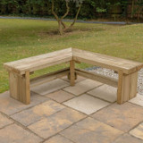 Double Corner Sleeper Bench (1.2M)